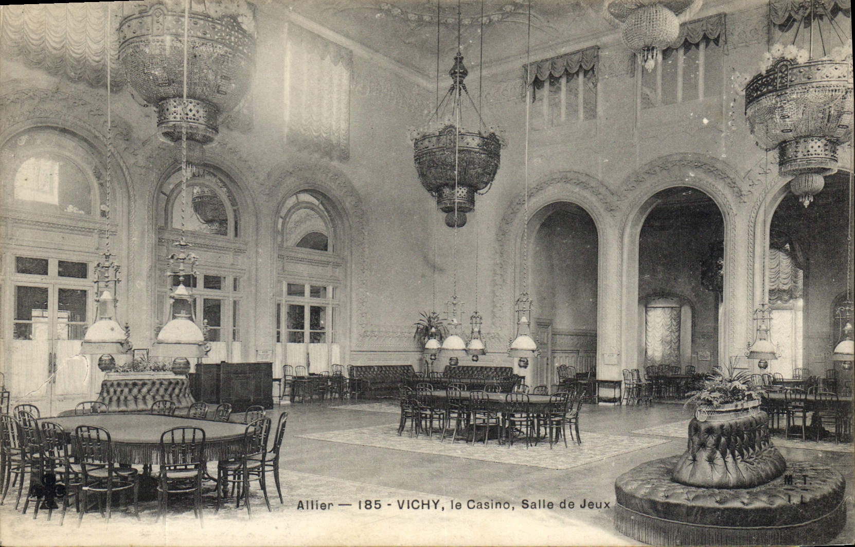 CPA Vichy le Casino Salle de Jeux 