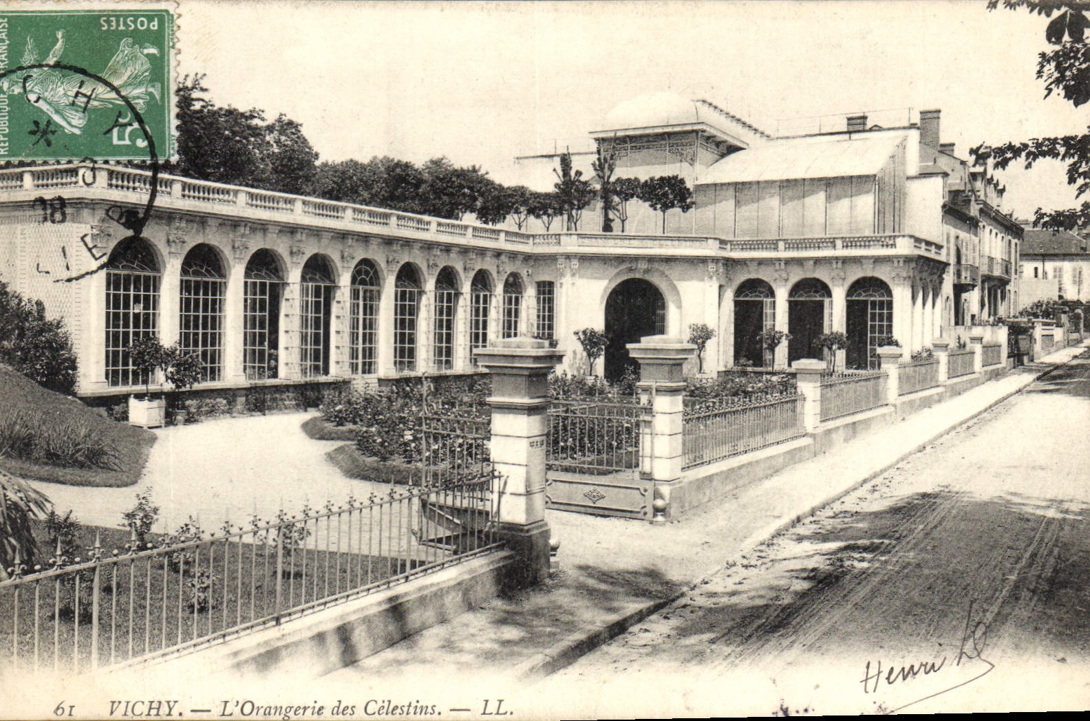 CPA Vichy L'Orangerie des Celestins 