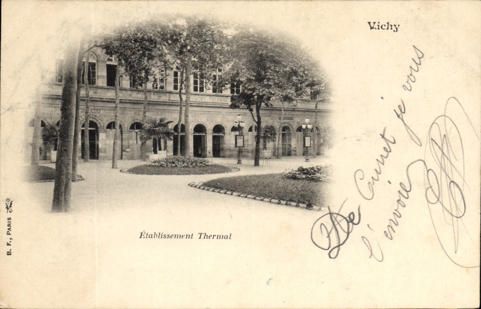 CPA Vichy Etablissement Thermal 