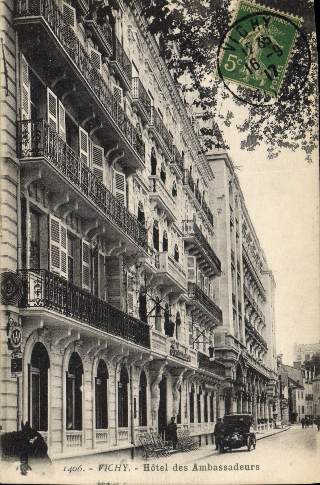 CPA Vichy Hotel des Ambassadeurs 