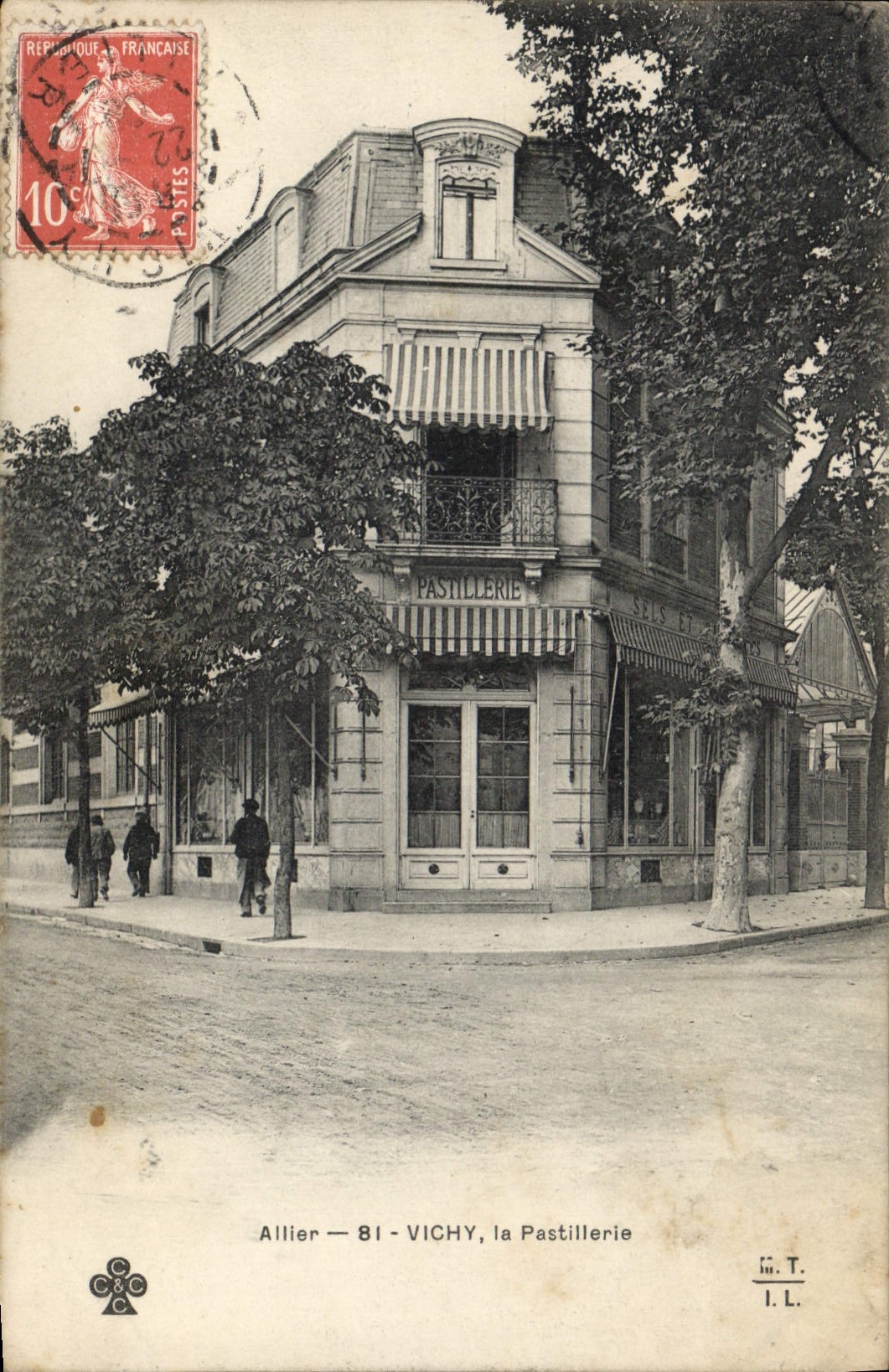 CPA Vichy la Pastillerie 