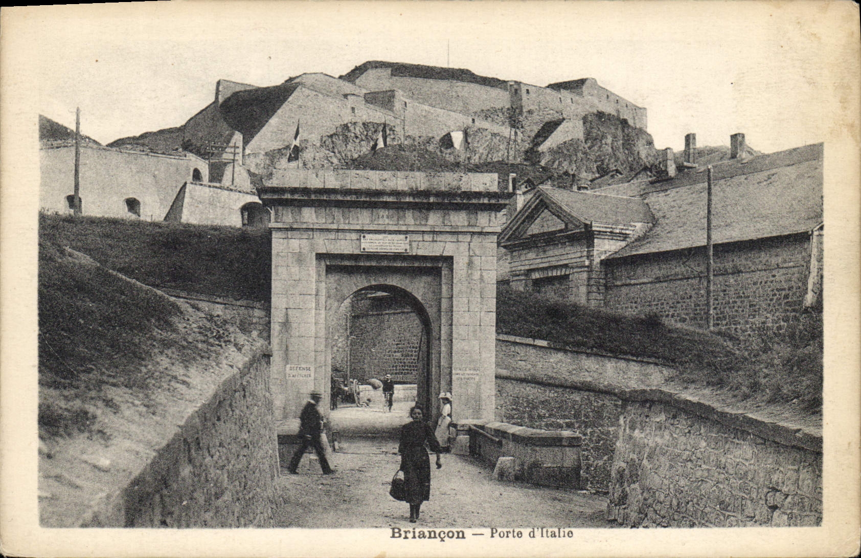 CPA Briancon Porte d'Italie 