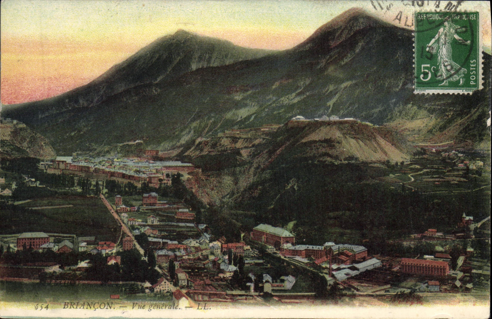 CPA Briancon Vue generale 