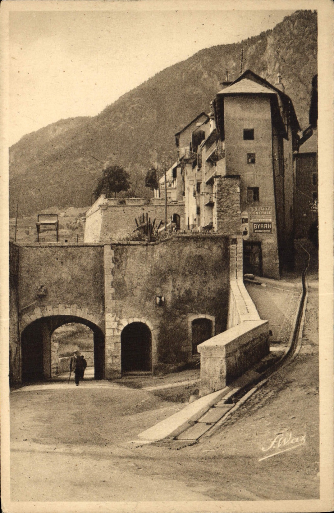 CPA Briancon Porte d'Embrun 