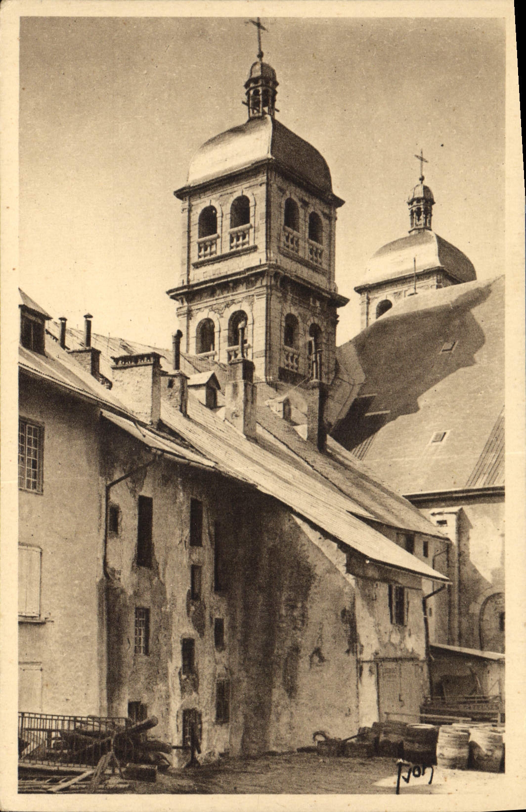 CPA Les Alpes Htes Alpes L'Eglise 