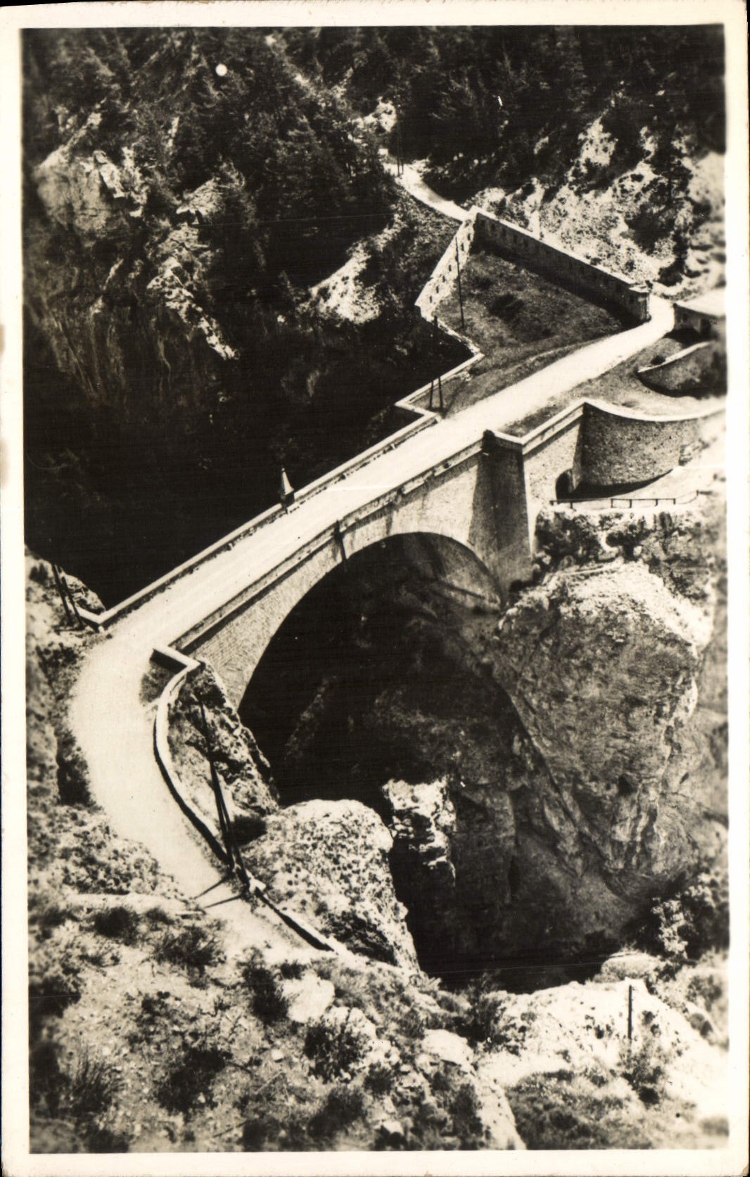 CPA Briancon Le Pont d'Asfeld 