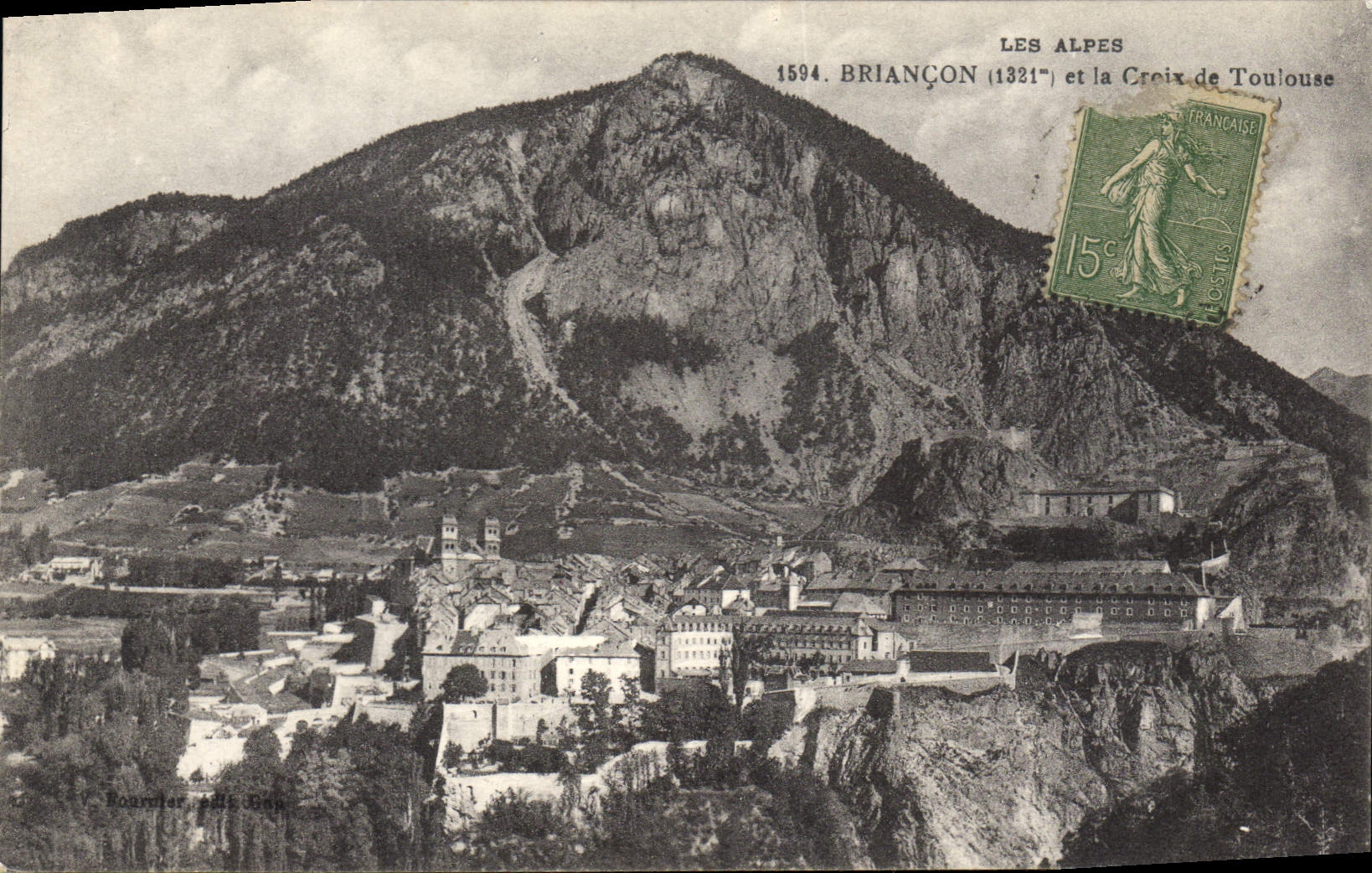 CPA Briancon et la Croix Toulouse 