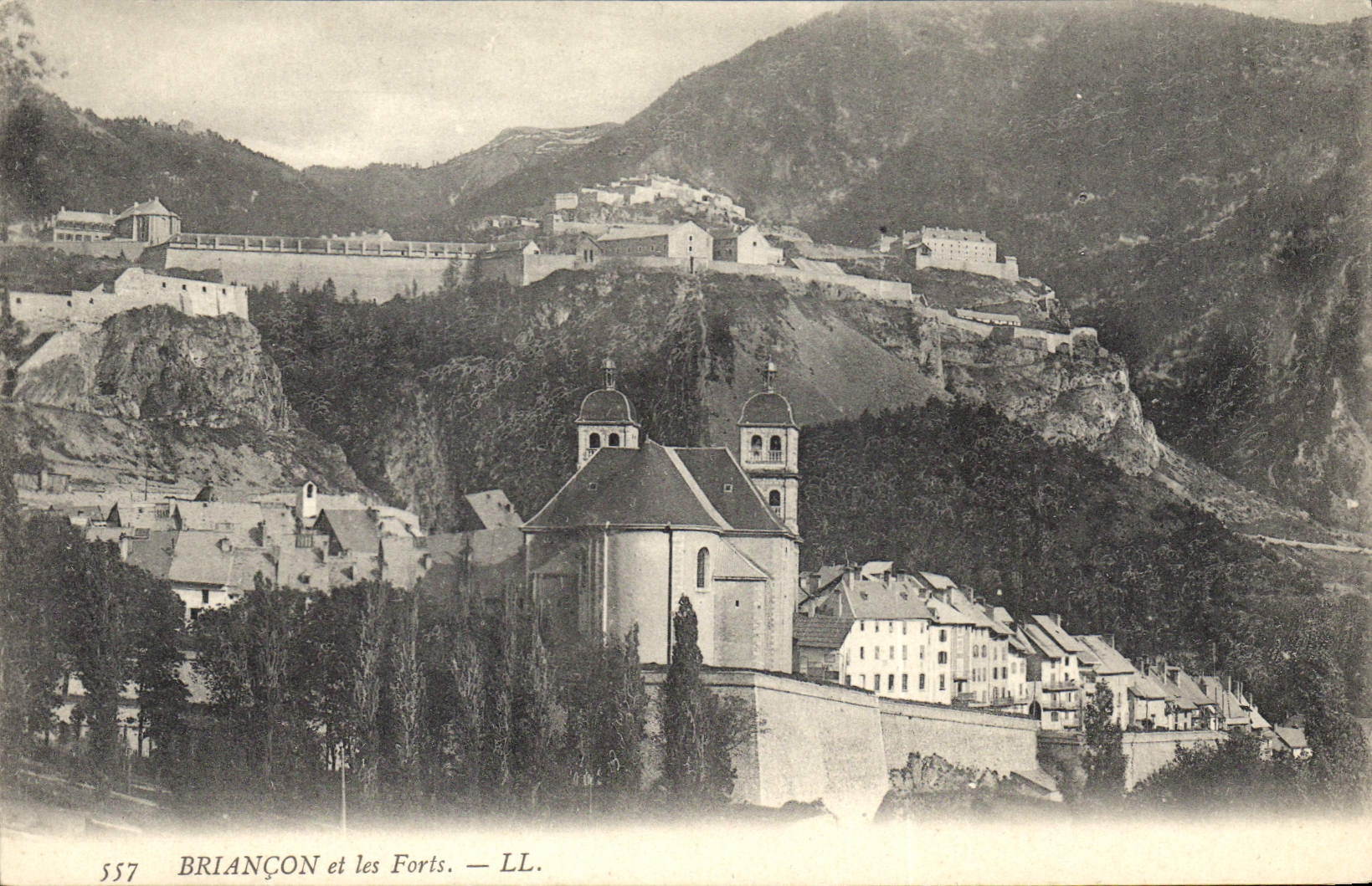 CPA Briancon et les Forts 