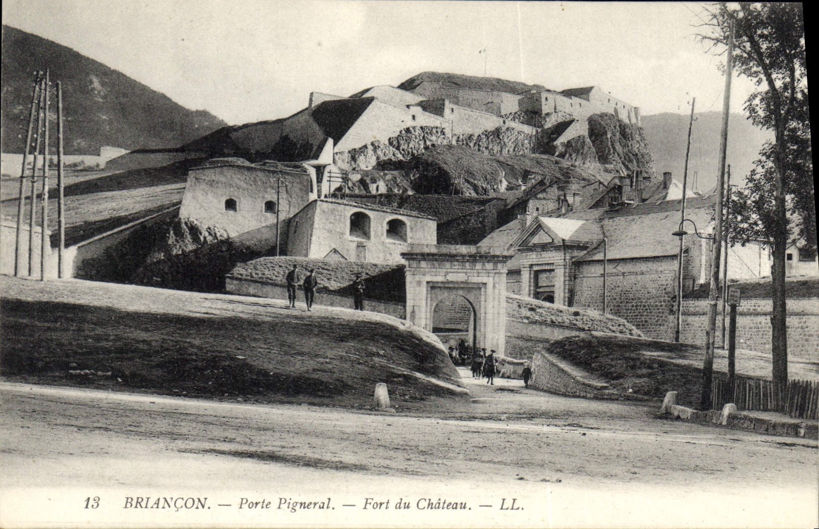 CPA Briancon Porte Pigneral Fort du Chateau