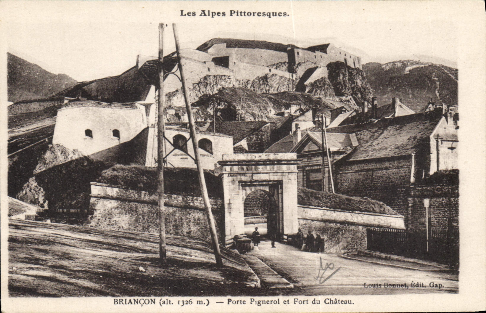 CPA Briancon Porte Pignerol et Fort du Chateau