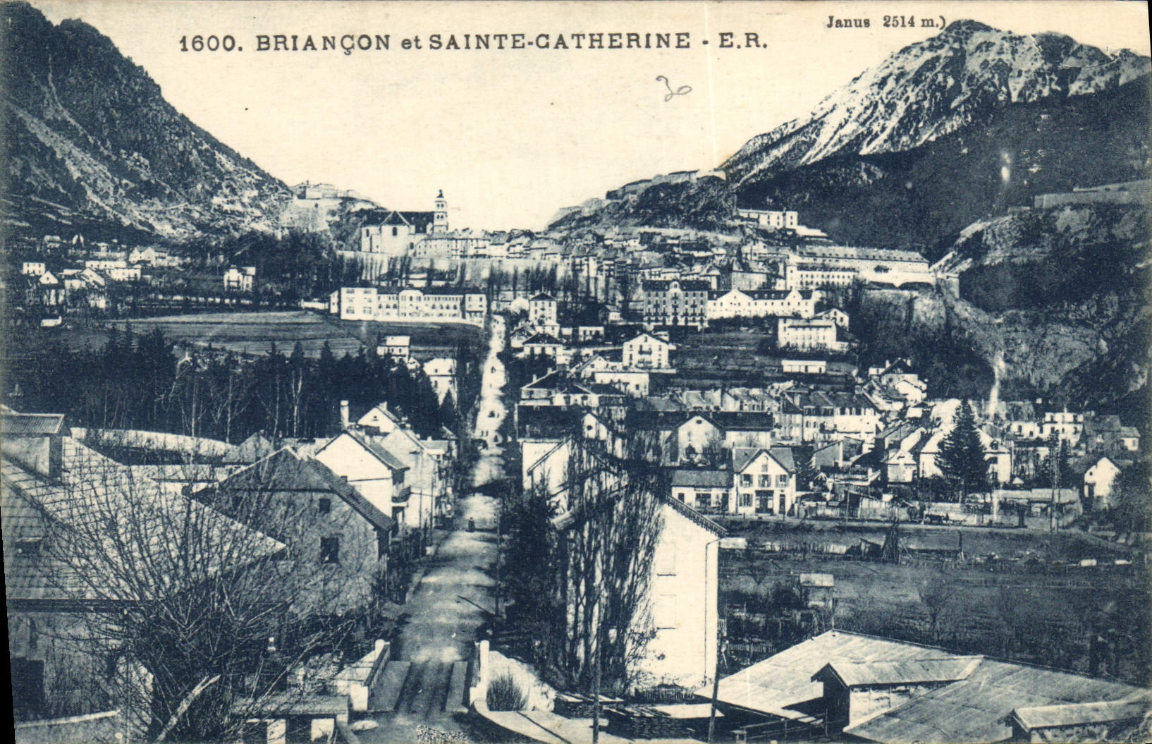 CPA Briancon et Sainte Catherine 