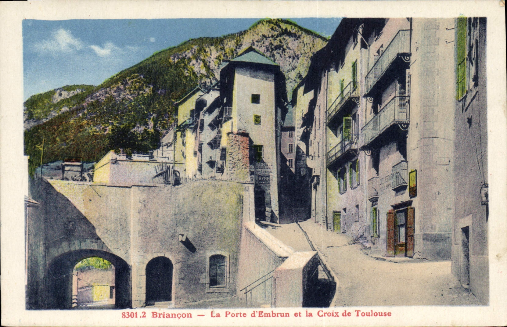 CPA Briancon La Porte d'Embrun et la Croix de Toulouse