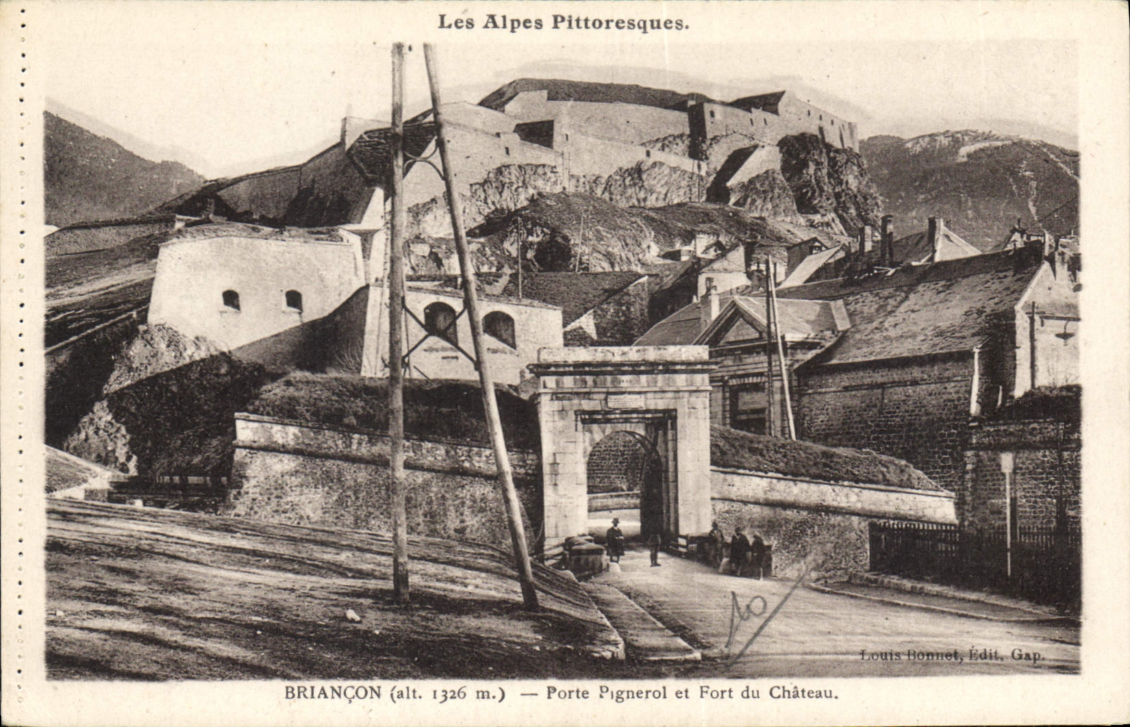 CPA Briancon Porte Pignerol et Fort du Chateau 