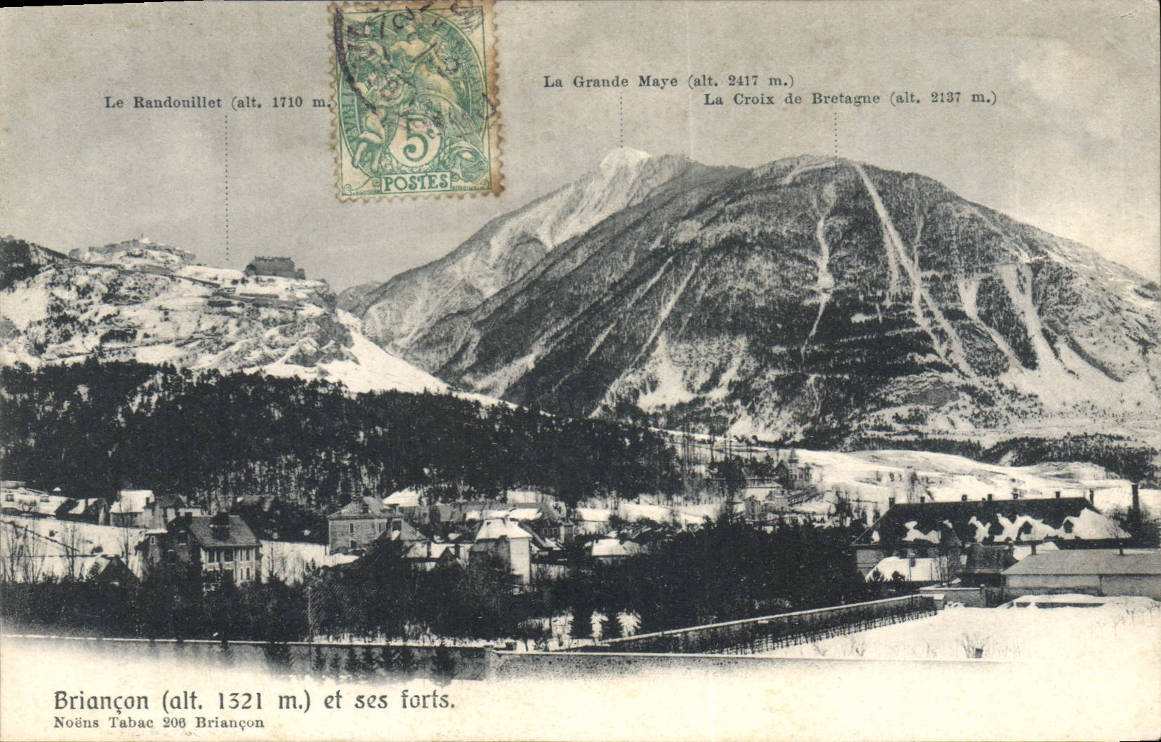 CPA Briancon et ses forts 