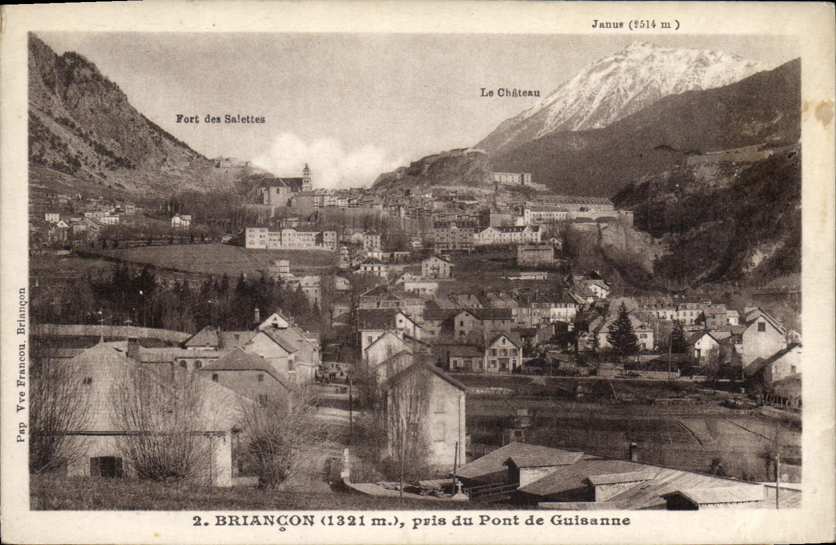 CPA Briancon pris du Pont de Guisanne 