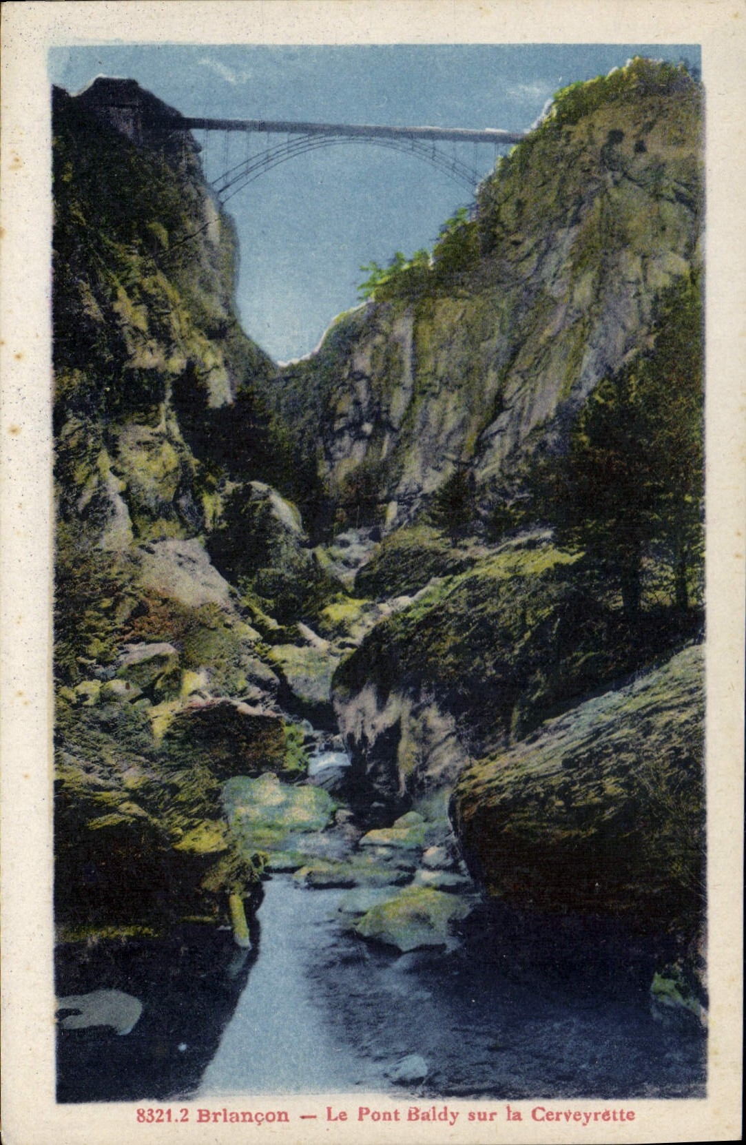 CPA Briancon Le Pont Baldy sur la Cerveyrette