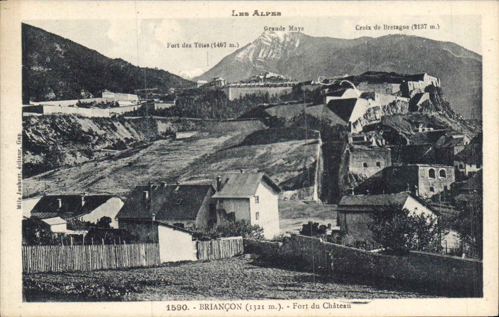 CPA Briancon Fort du Chateau 