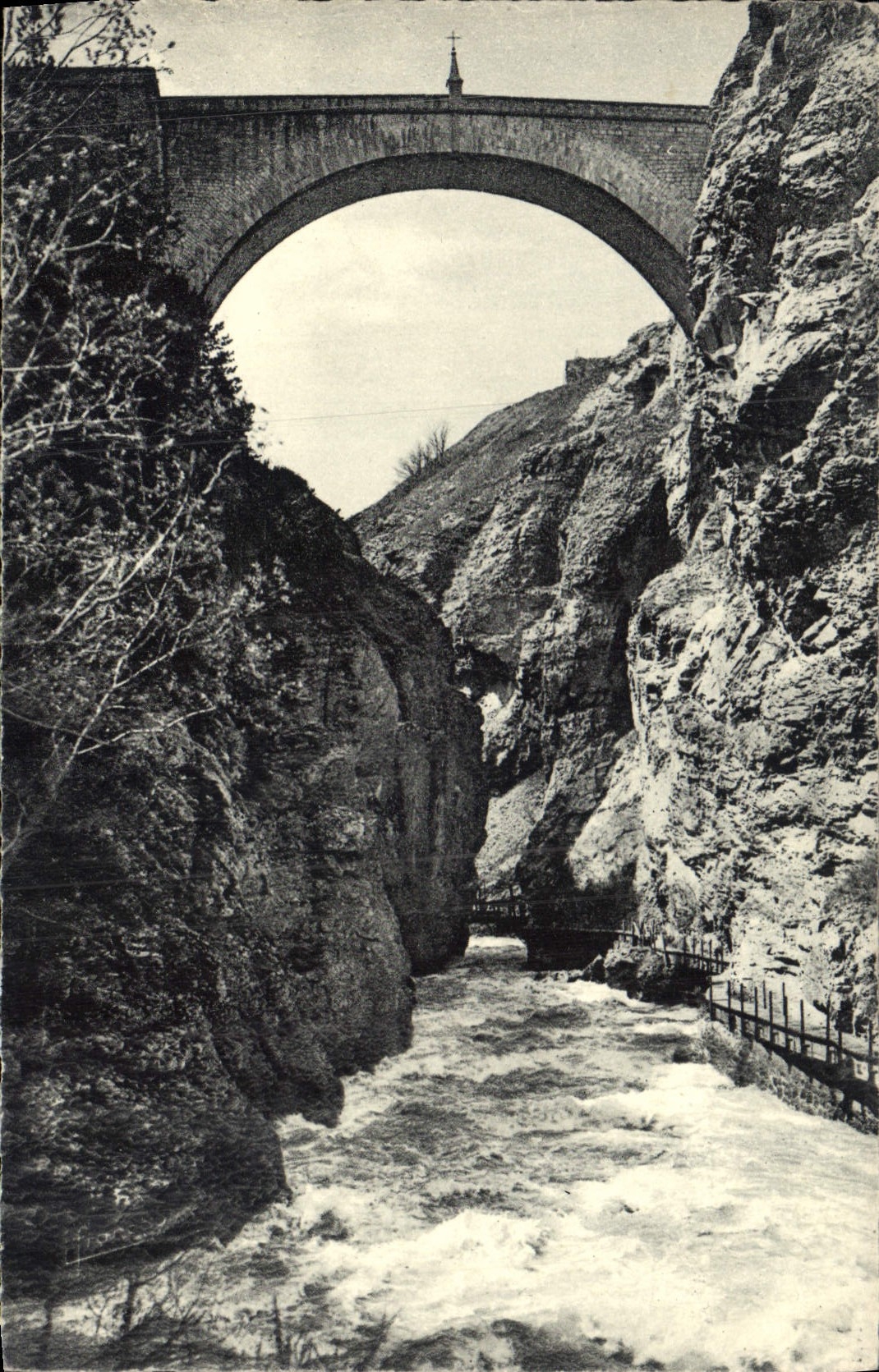 CPA Briancon Le Pont d'Asfeld 