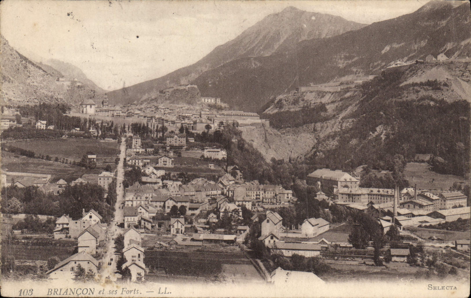 CPA Briancon et ses Forts 