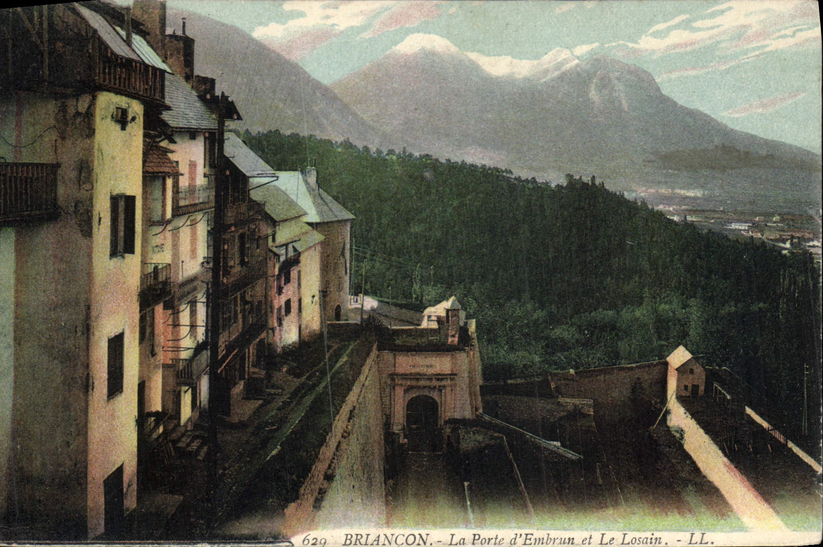 CPA Briancon La Porte d'Embrun et Le Losain