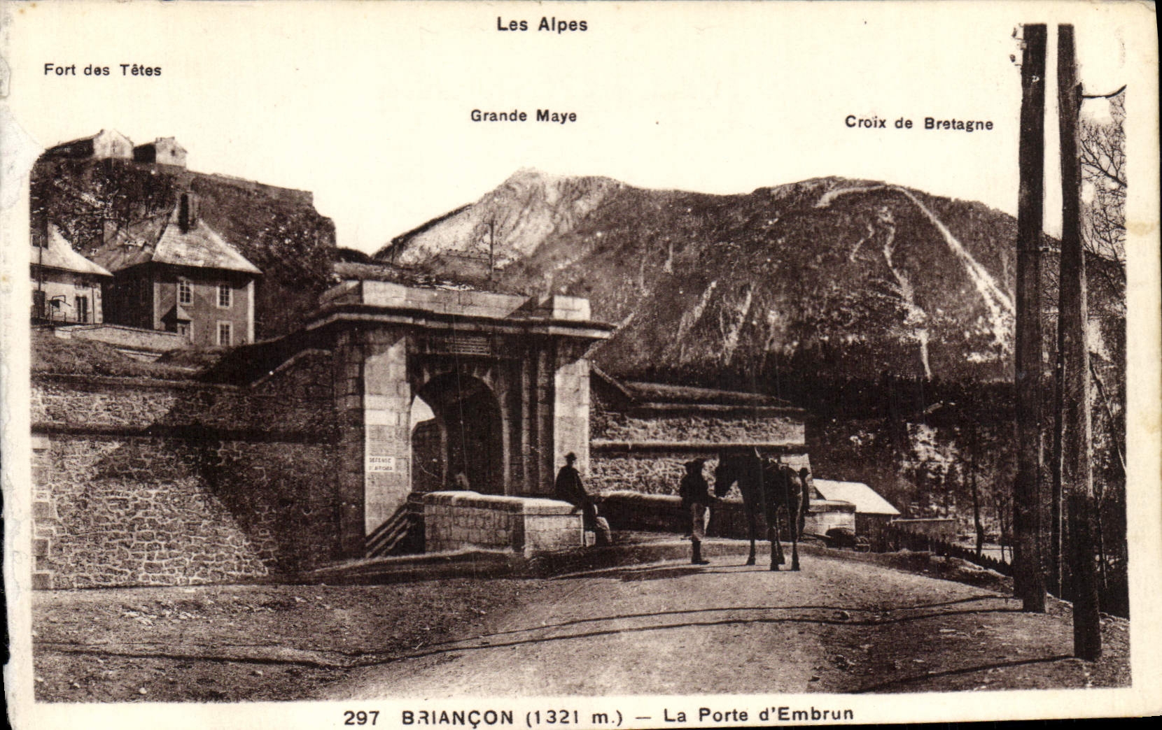 CPA Briancon La Porte d'Embrun 