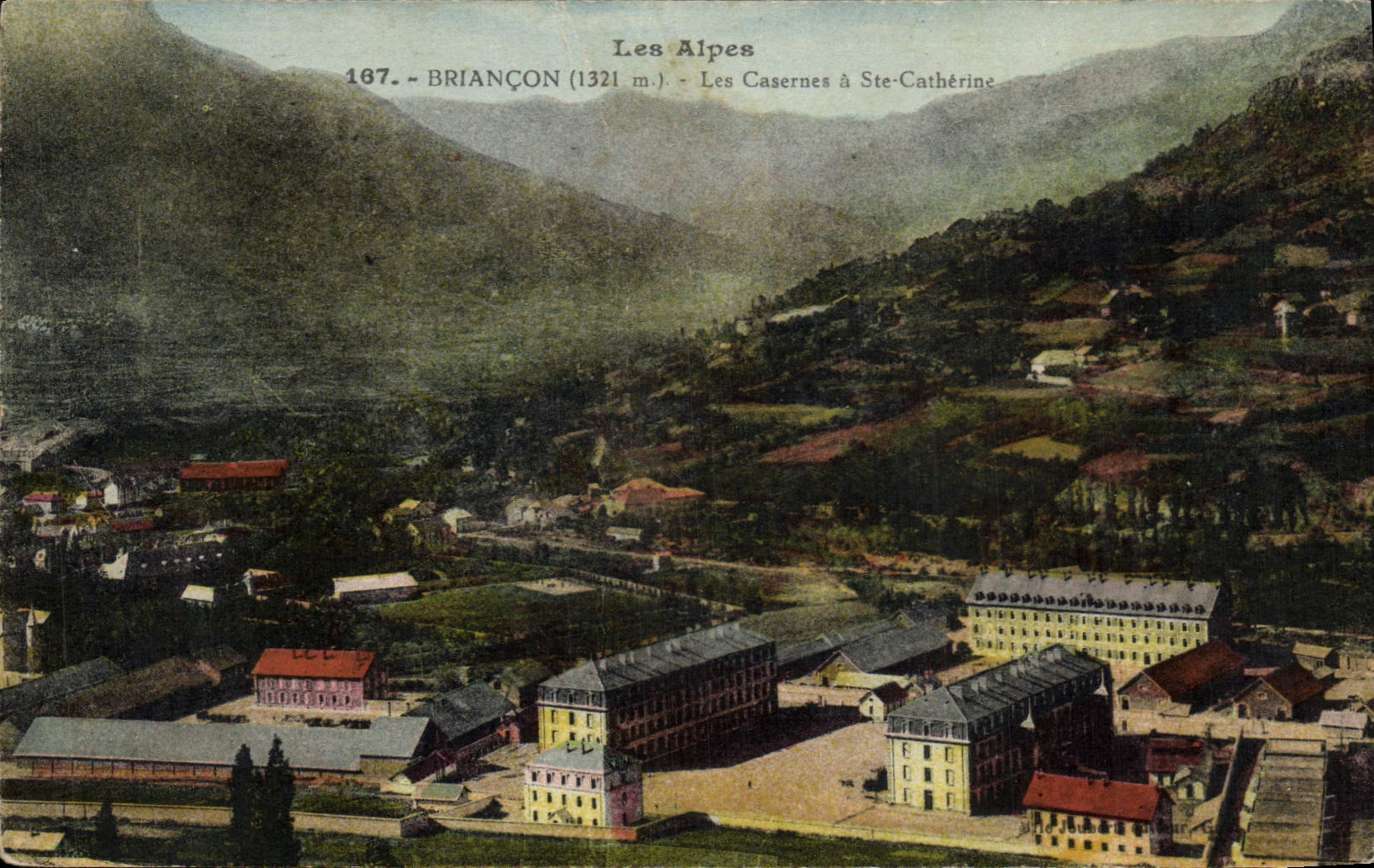 CPA Briancon Les Casernes a Ste Catherine