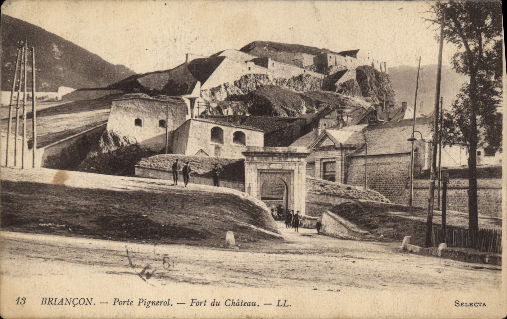 CPA Briancon Porte Pignerol Fort du Chateau