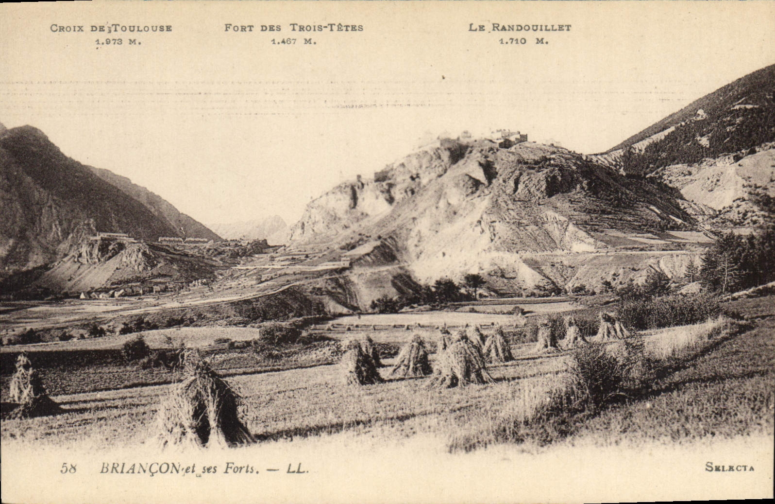 CPA Briancon et ses Forts 