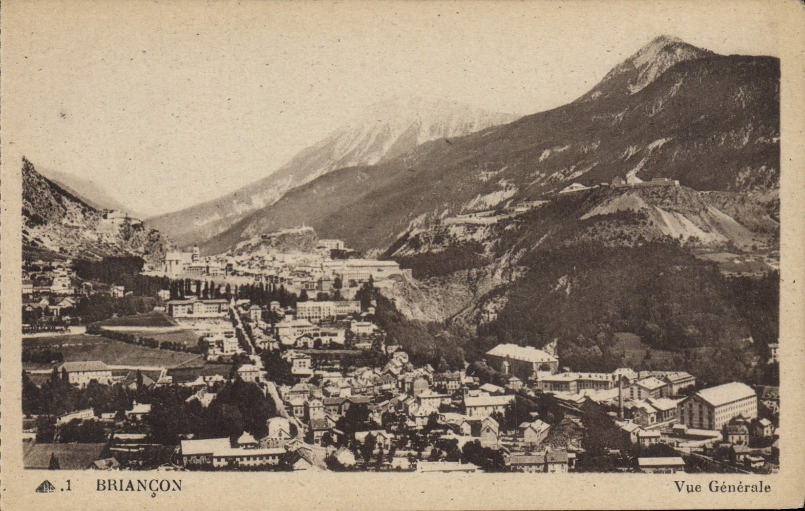 CPA Briancon Vue Generale 