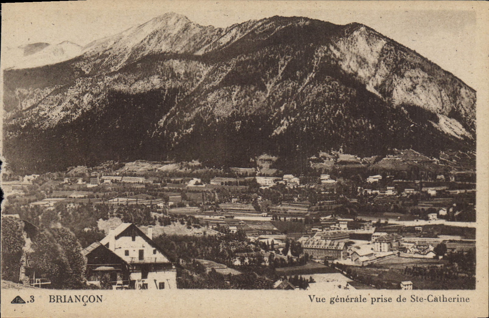 CPA Briancon Vue generale prise de Ste Catherine