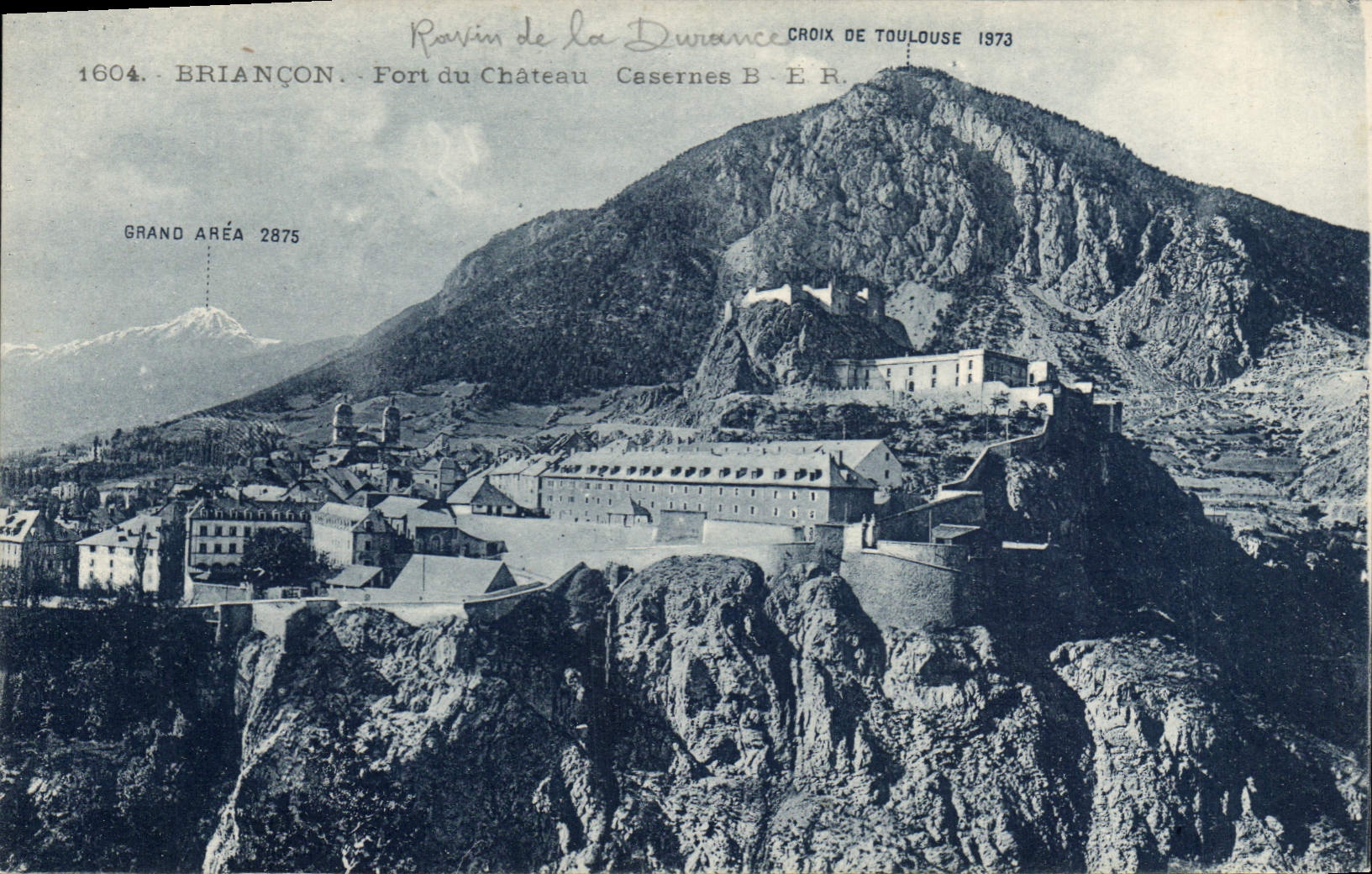 CPA Briancon Fort du Chateau Casernes 
