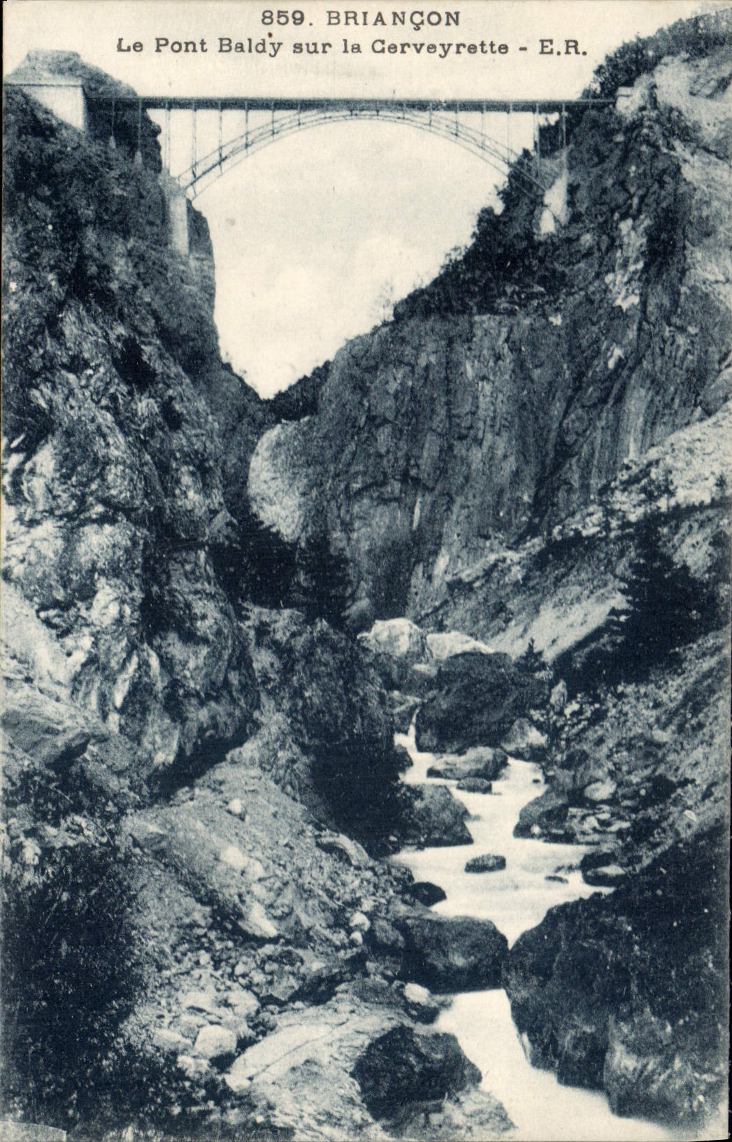 CPA Briancon Le Pont Baldy sur la Cerveyrette