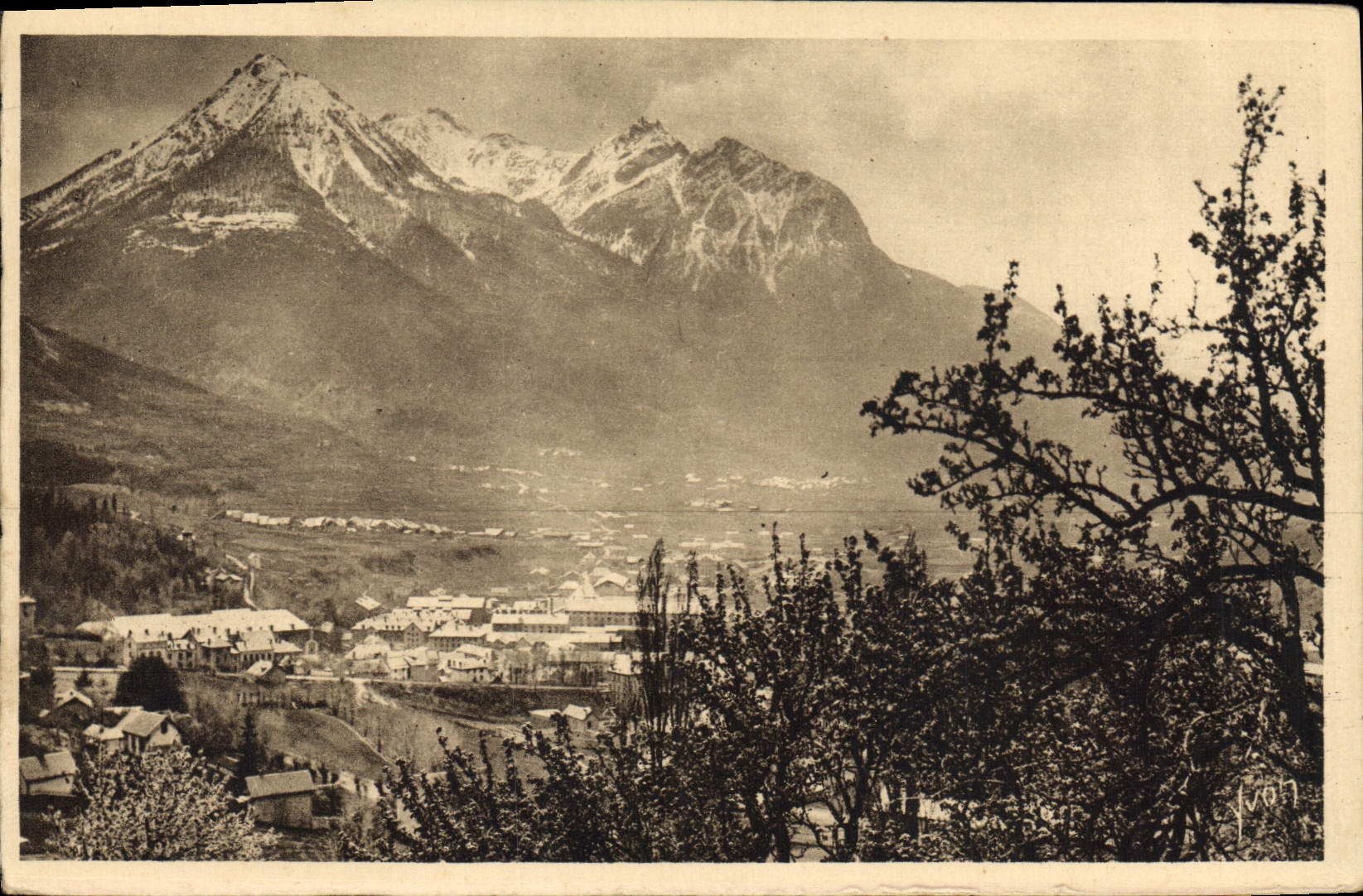 CPA Briancon Htes Alpes Vue generale 