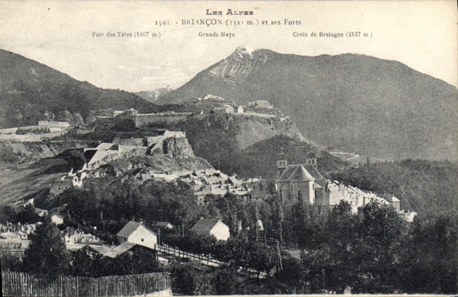 CPA Briancon et ses Forts 