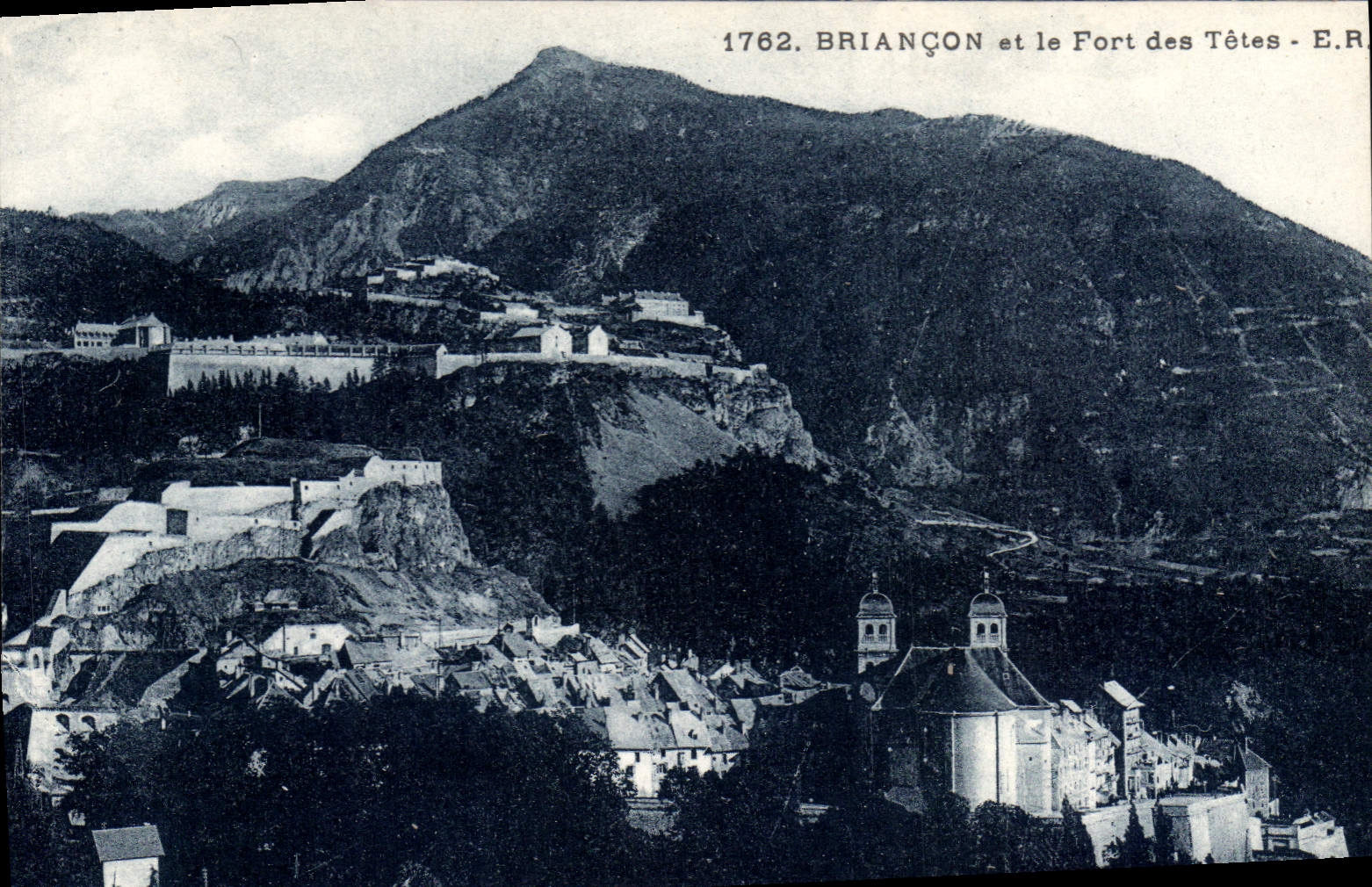 CPA Briancon et le Fort des Tetes 