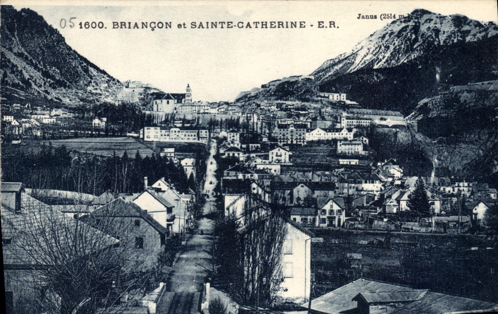 CPA Briancon et Sainte Catherine 