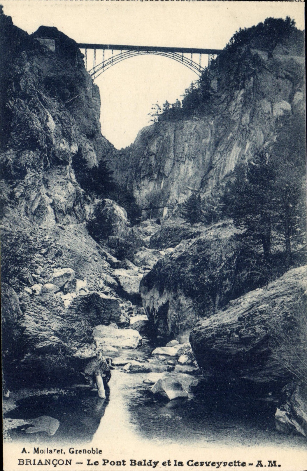CPA Briancon Le Pont et la Cerveyrette