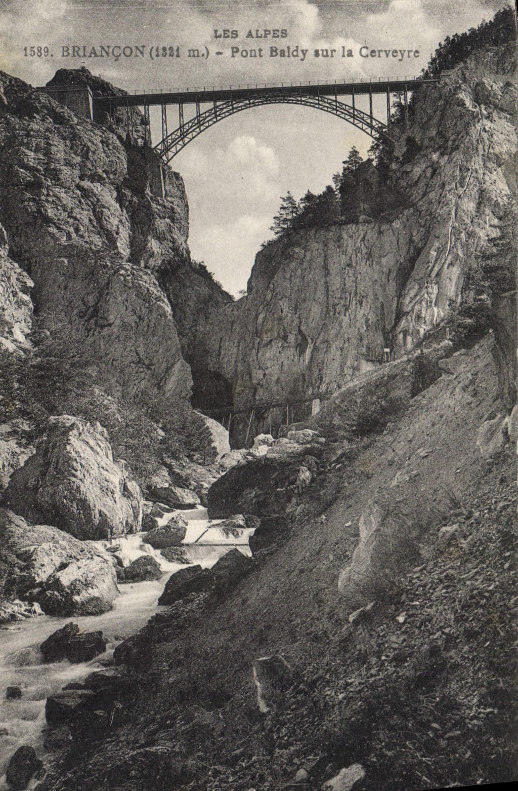 CPA Briancon Pont Baldy sur la Cerveyre