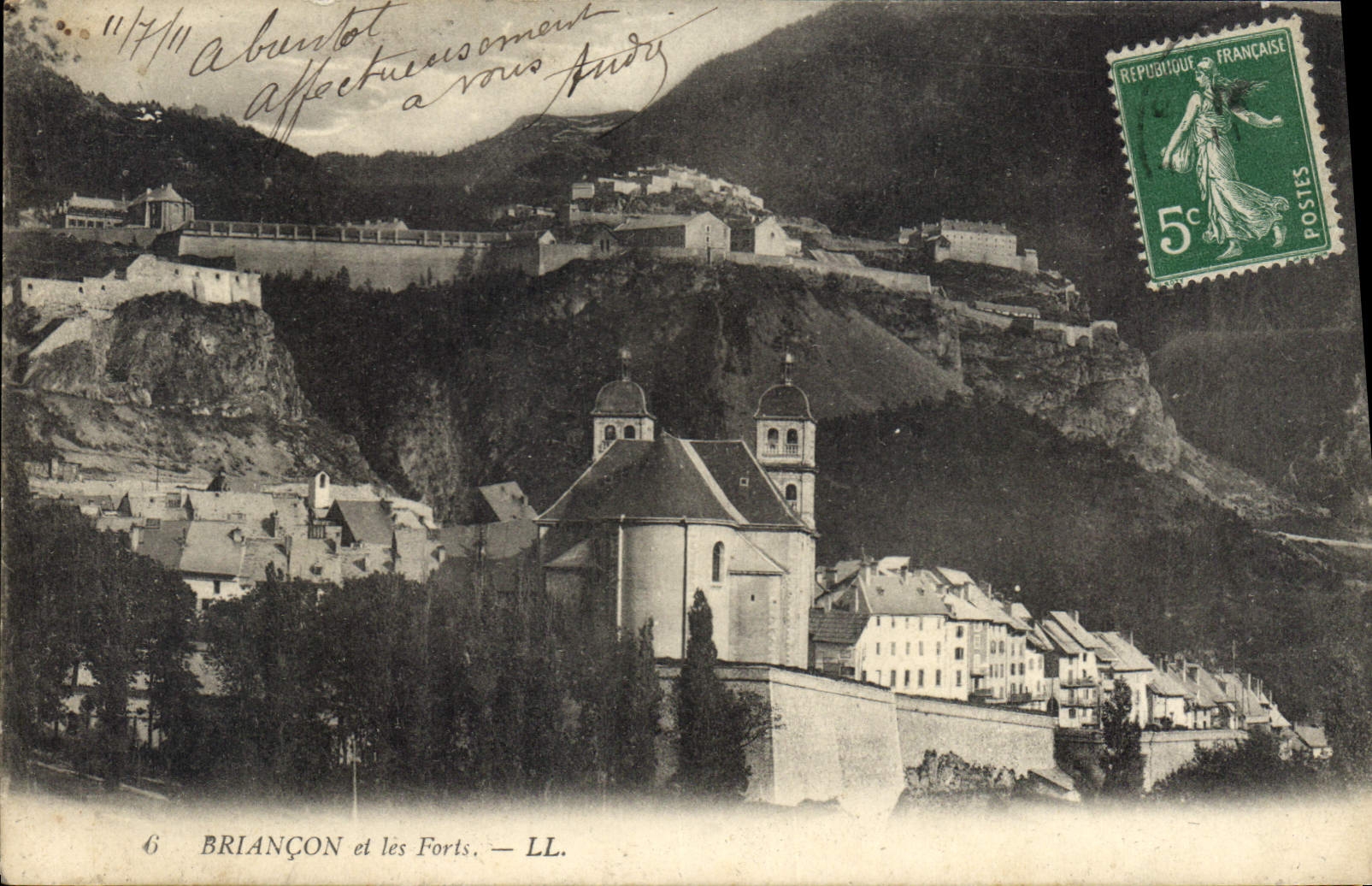 CPA Briancon et les Forts 