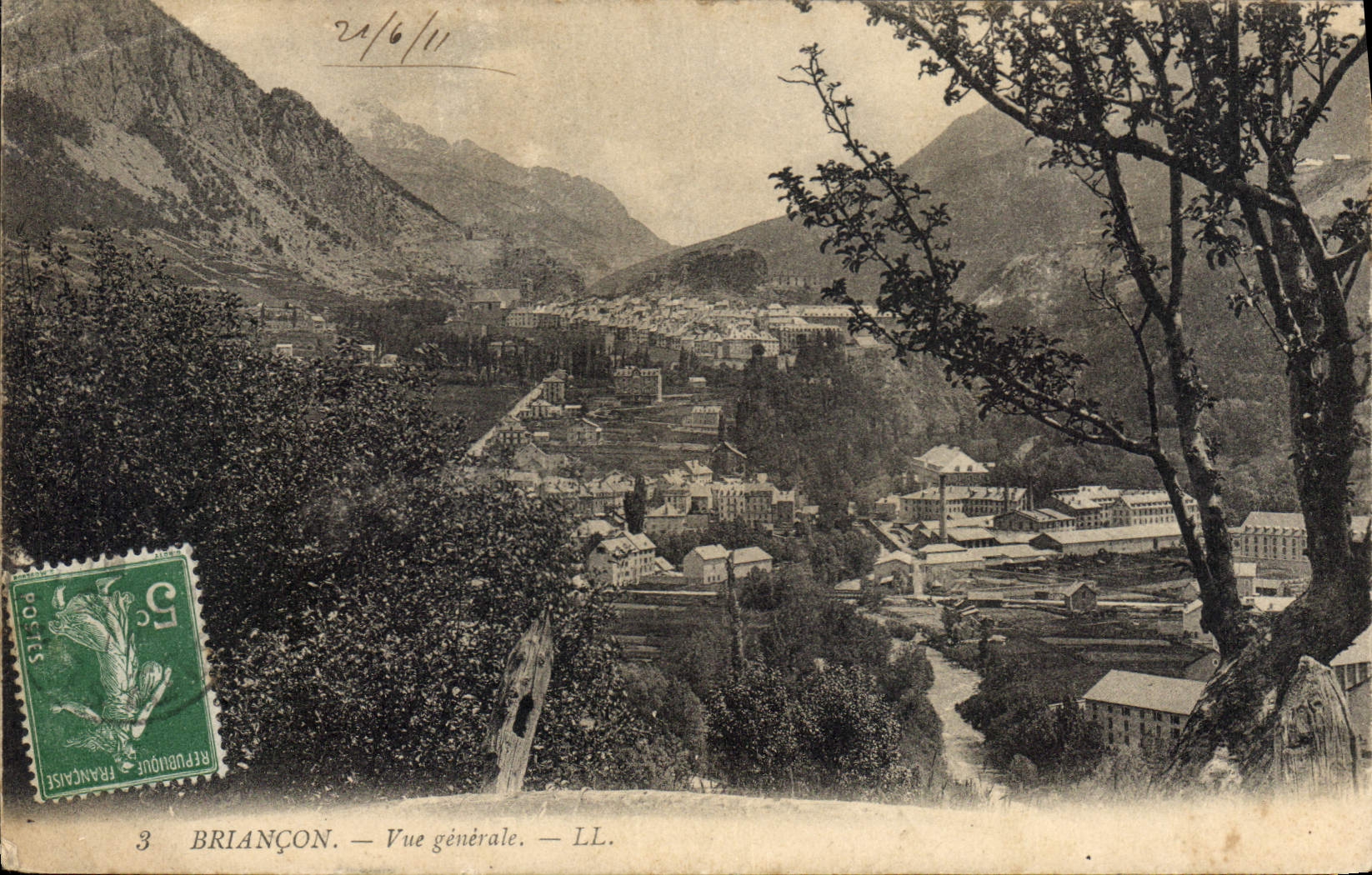 CPA Briancon Vue generale 