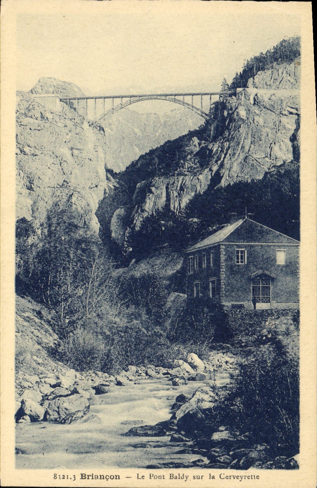 CPA Briancon Le Pont Baldy sur la Cerveyrette