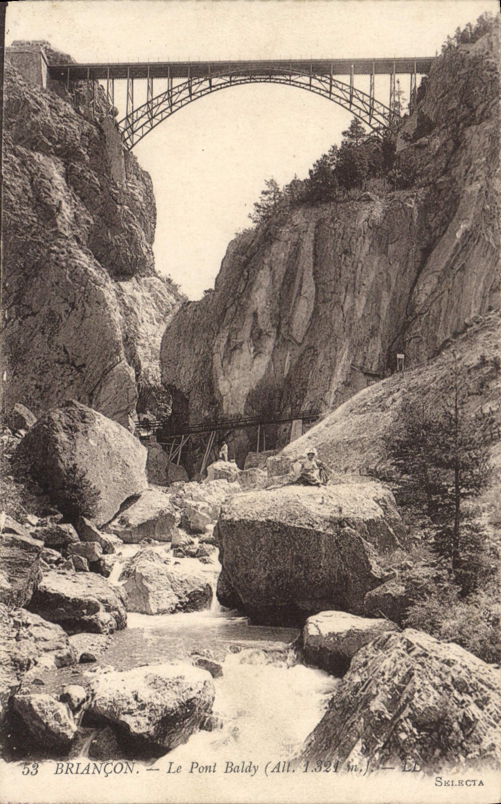 CPA Briancon Le Pont Baldy 