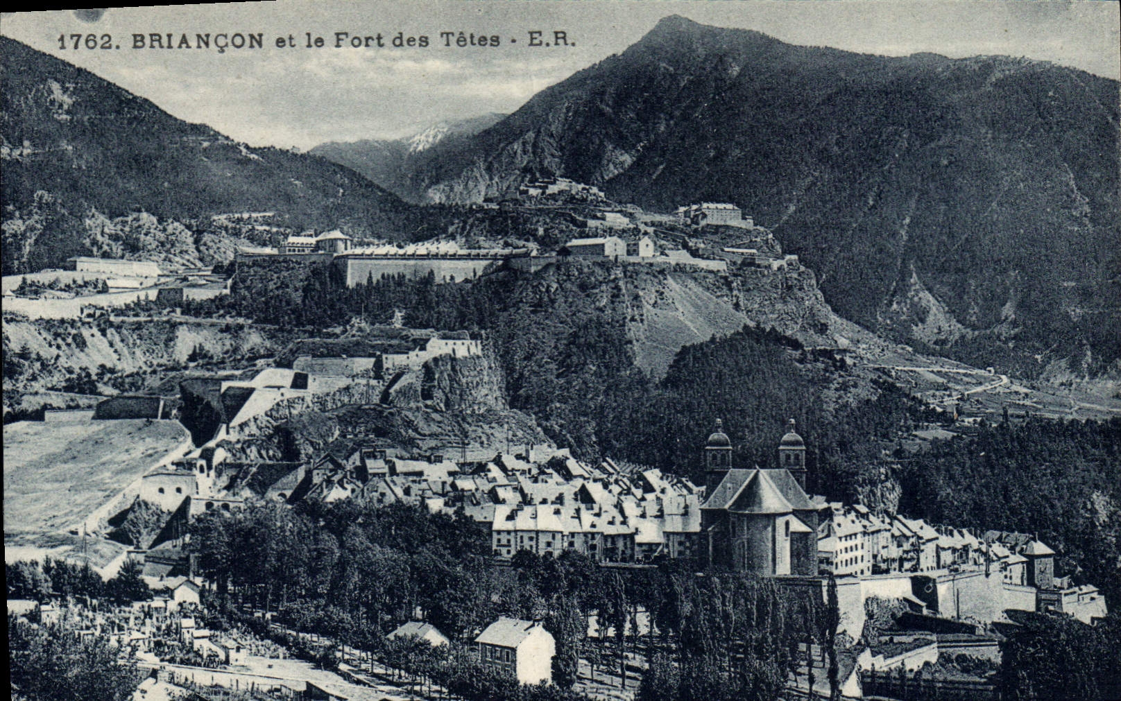 CPA Briancon et le Fort des Tetes 