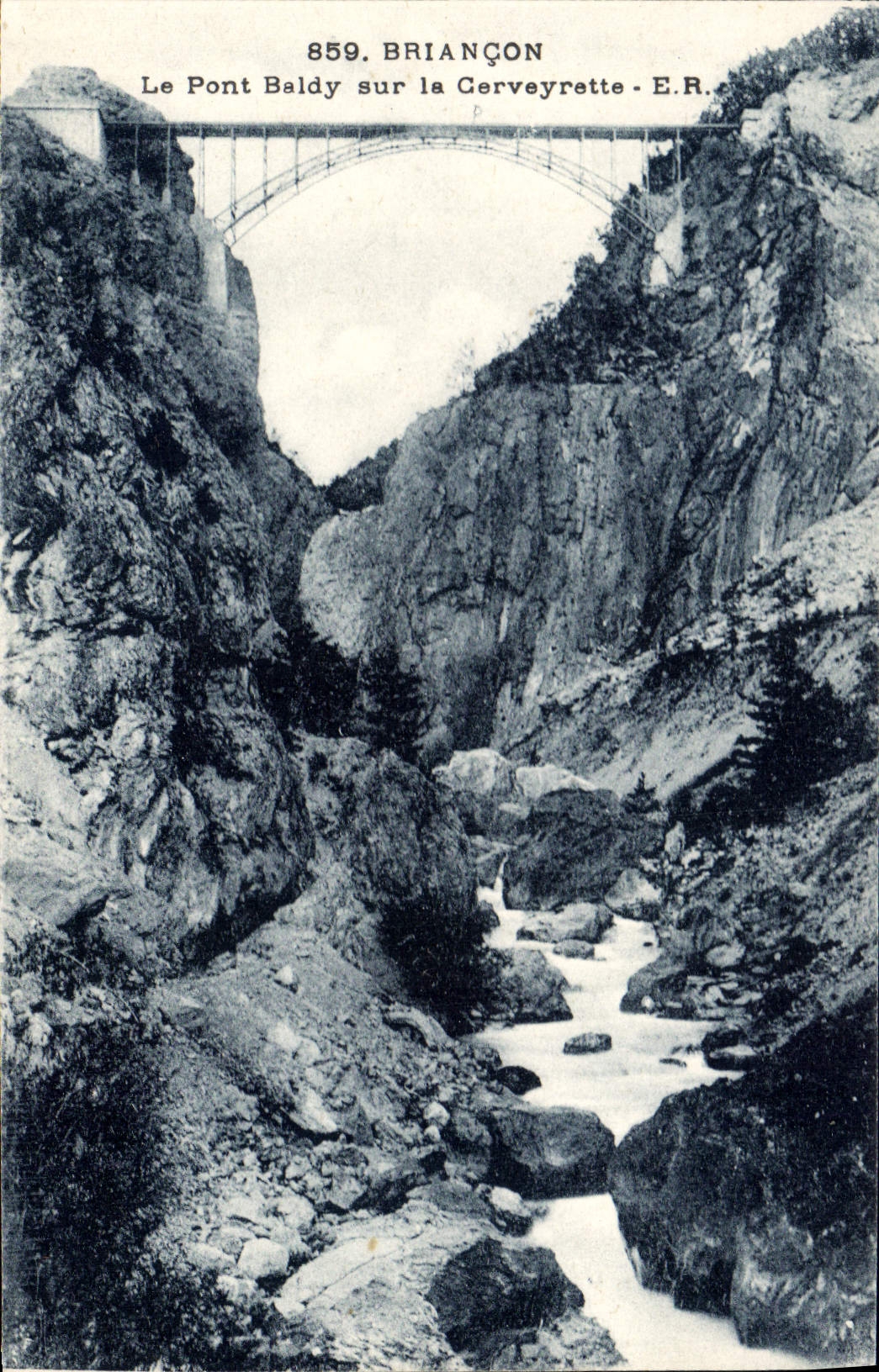 CPA Briancon Le Pont Baldy sur la Cerveyrette