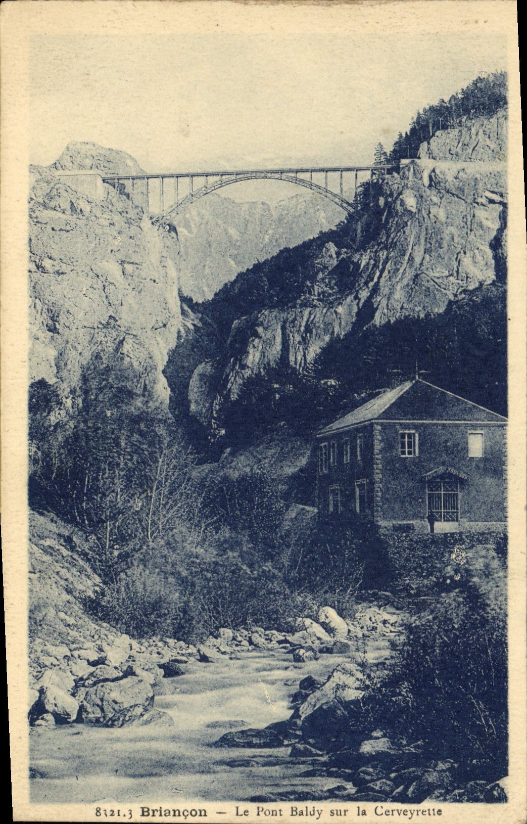 CPA Briancon Le Pont Baldy sur la Cerveyrette