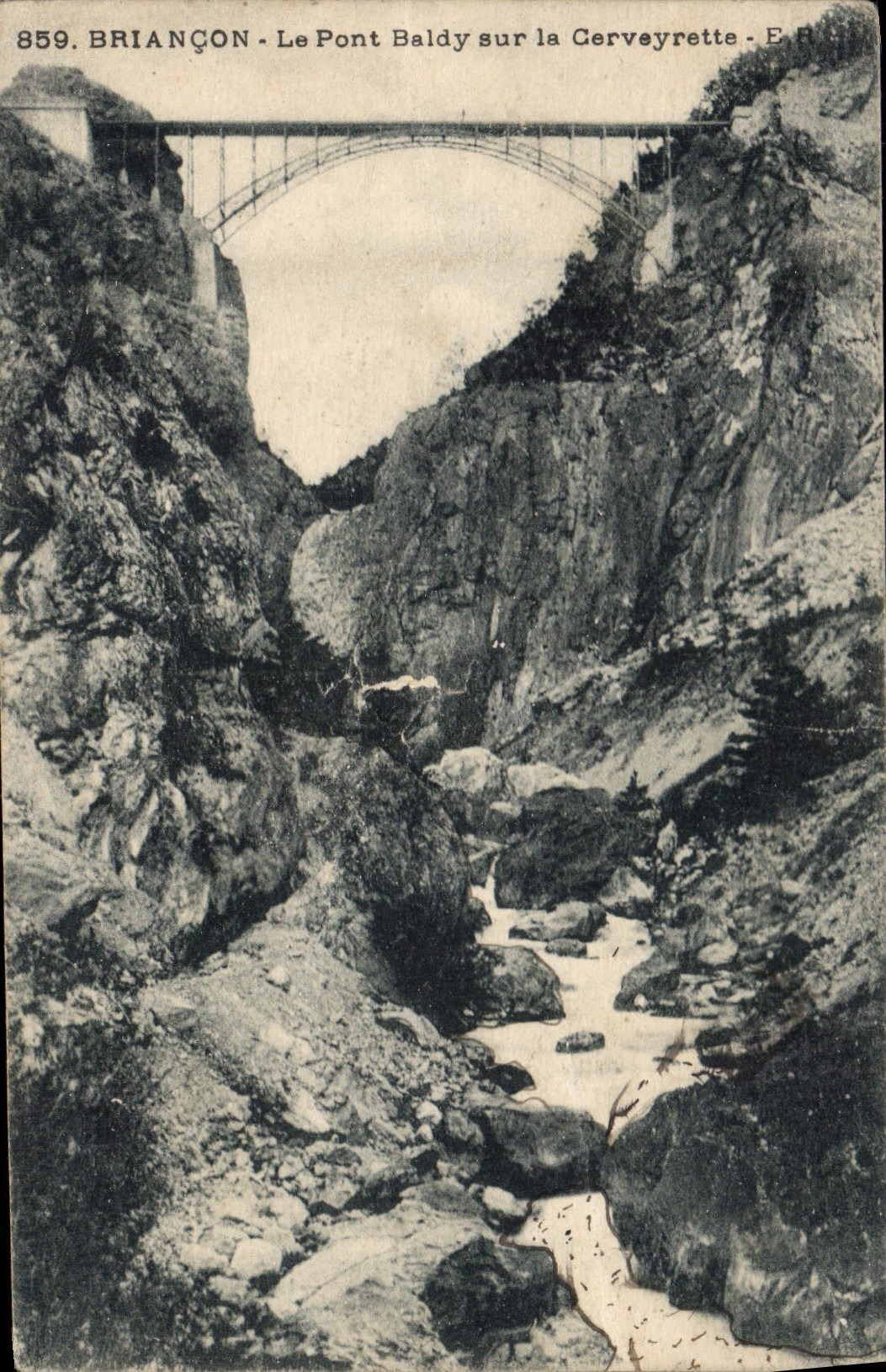 CPA Briancon Le POnt Baldy sur la Cerveyrette