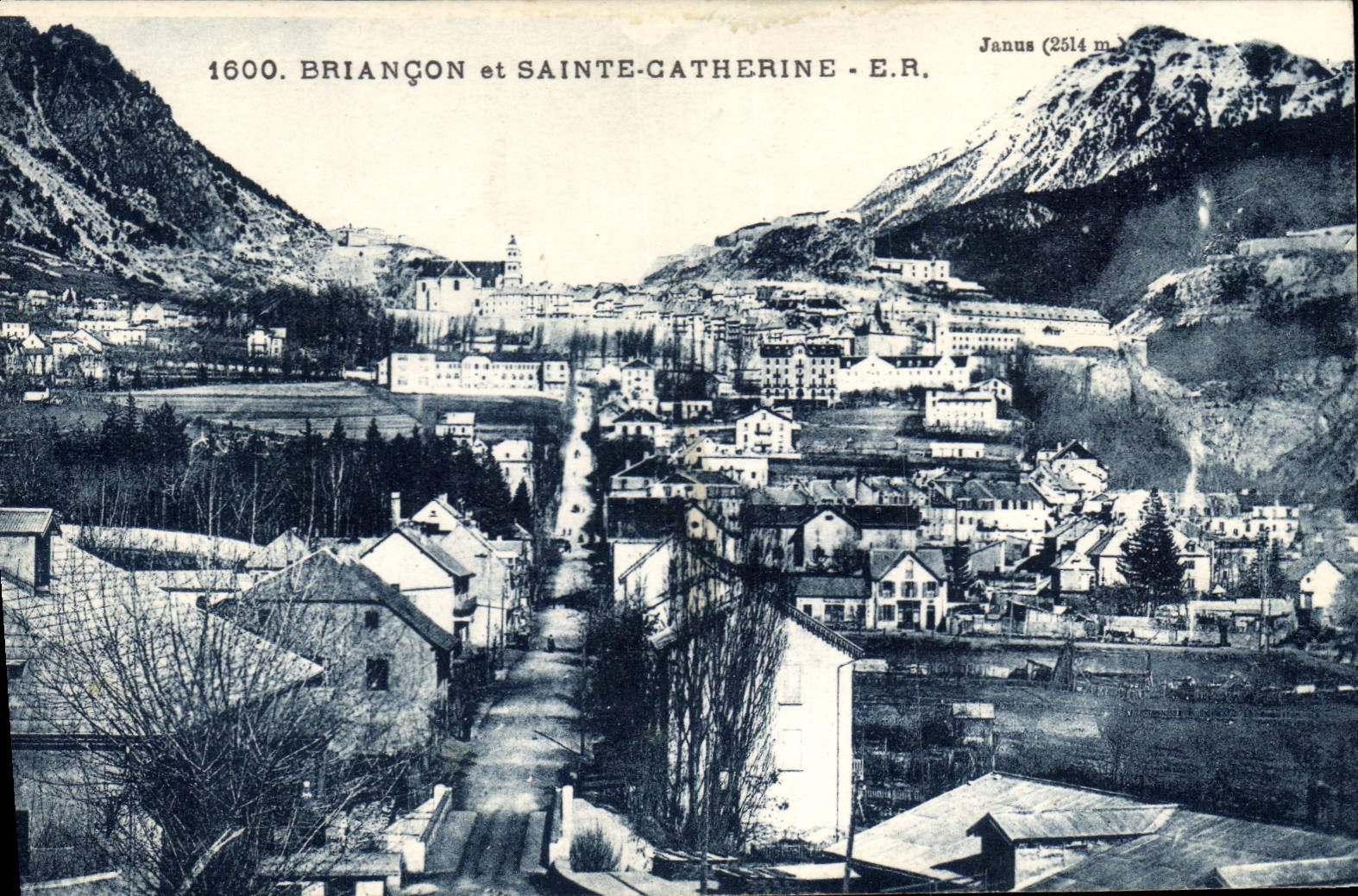 CPA Briancon et Sainte Catherine 