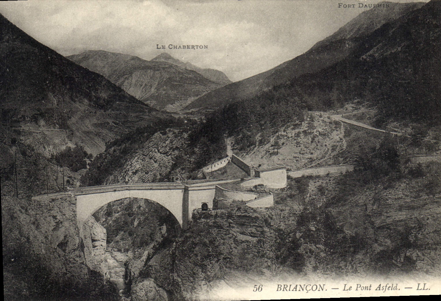 CPA Briancon Le Pont Asfeld 