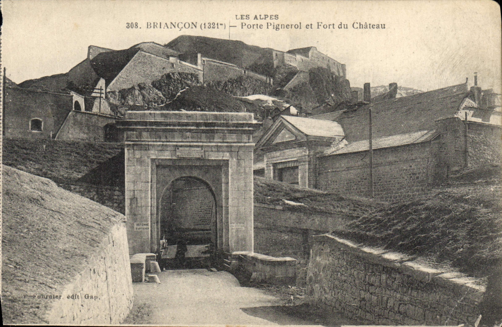 CPA Briancon Porte Pignerol et Fort du Chateau