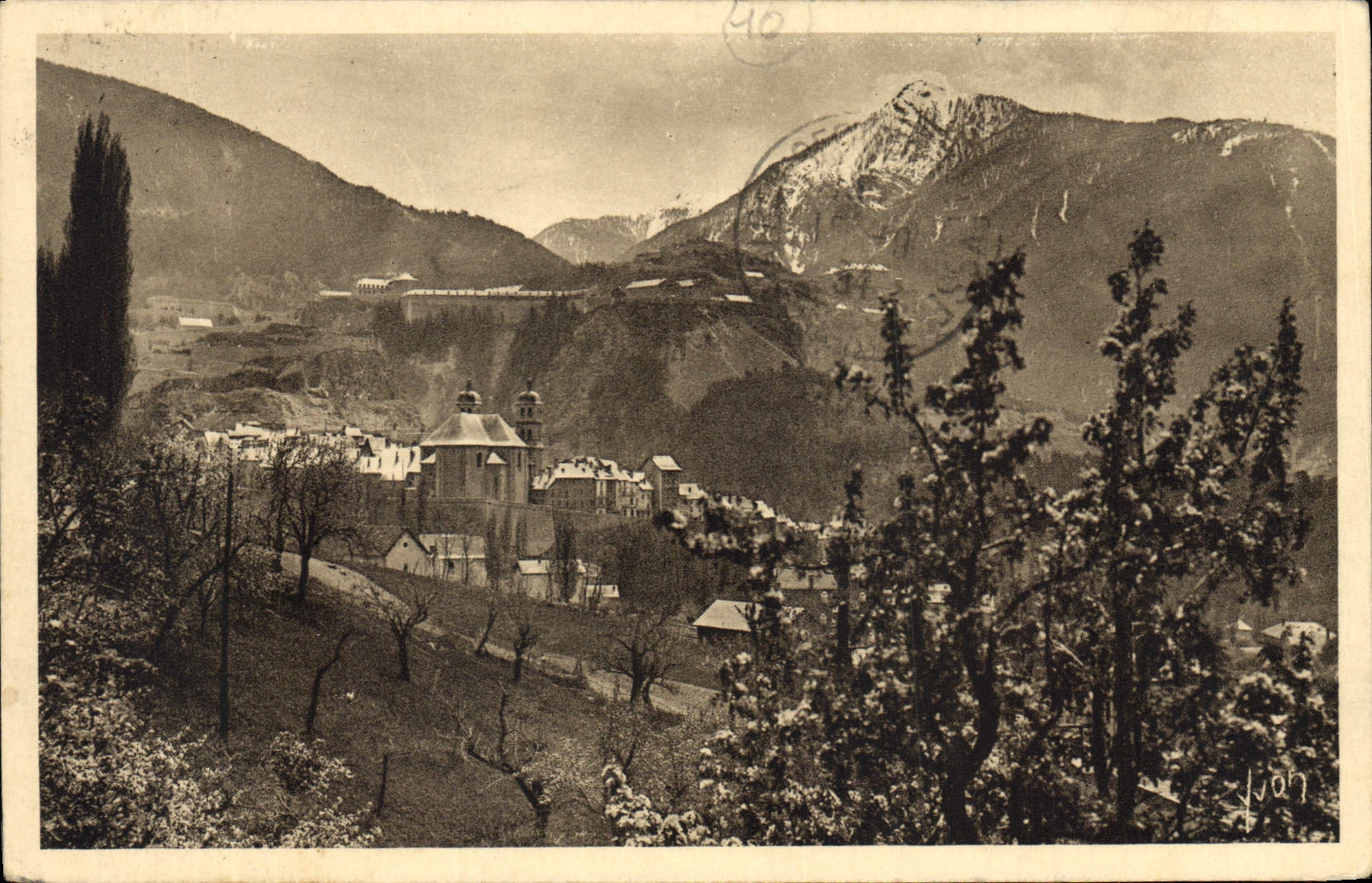 CPA Briancon Htes Alpes Vue generale 